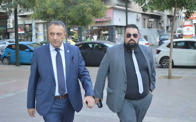 Στον Ι.Ν. του Αγίου Παντελέημονα Αχαρνών βρέθηκαν ο Βασίλης Στίγκας και o Αθανάσιος Χαλκιάς από τους ΣΠΑΡΤΙΑΤΕΣ