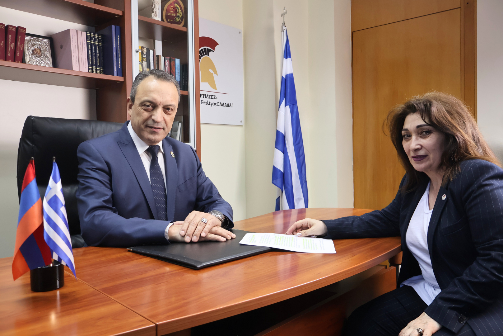 Ίδρυση Τμήματος Ελληνοαρμενικών Σχέσεων από τους ΣΠΑΡΤΙΑΤΕΣ