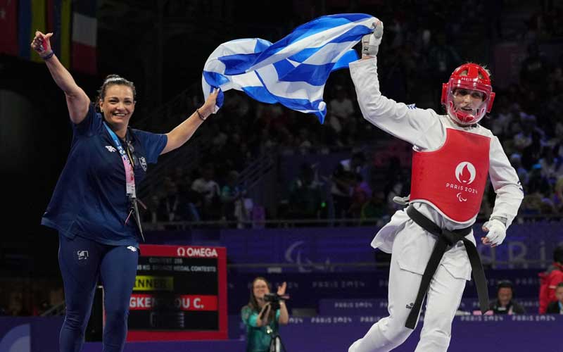 Χριστίνα συγχαρητήρια για το μετάλλιο!