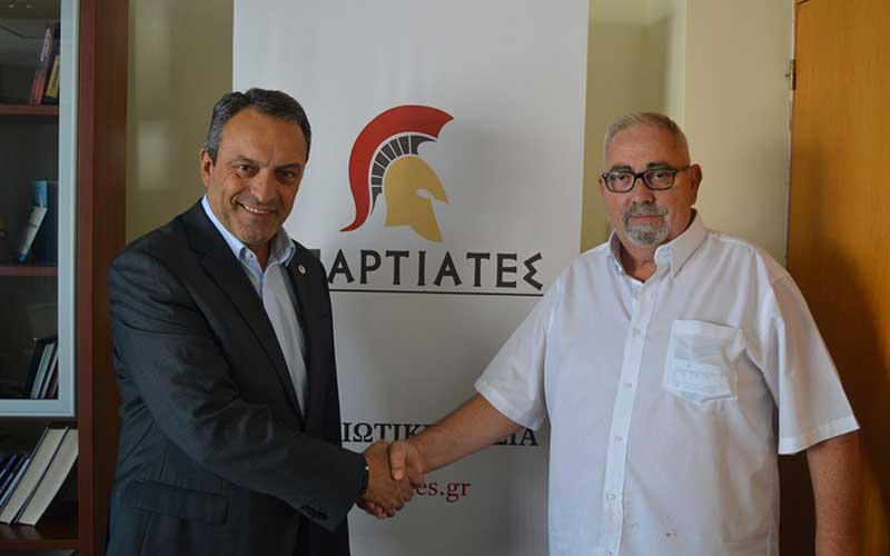 Αναπληρωτής Διευθυντής Οργανωτικού στους ΣΠΑΡΤΙΑΤΕΣ, ο Στέφανος Γούλας