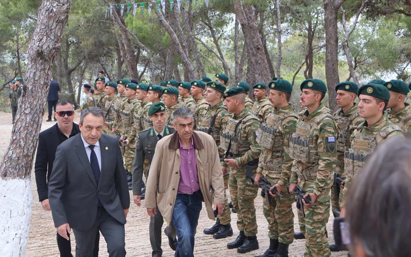 Ο Βασίλης Στίγκας στην Τελετή Τιμής και Μνήμης των Πεσόντων Καταδρομέων