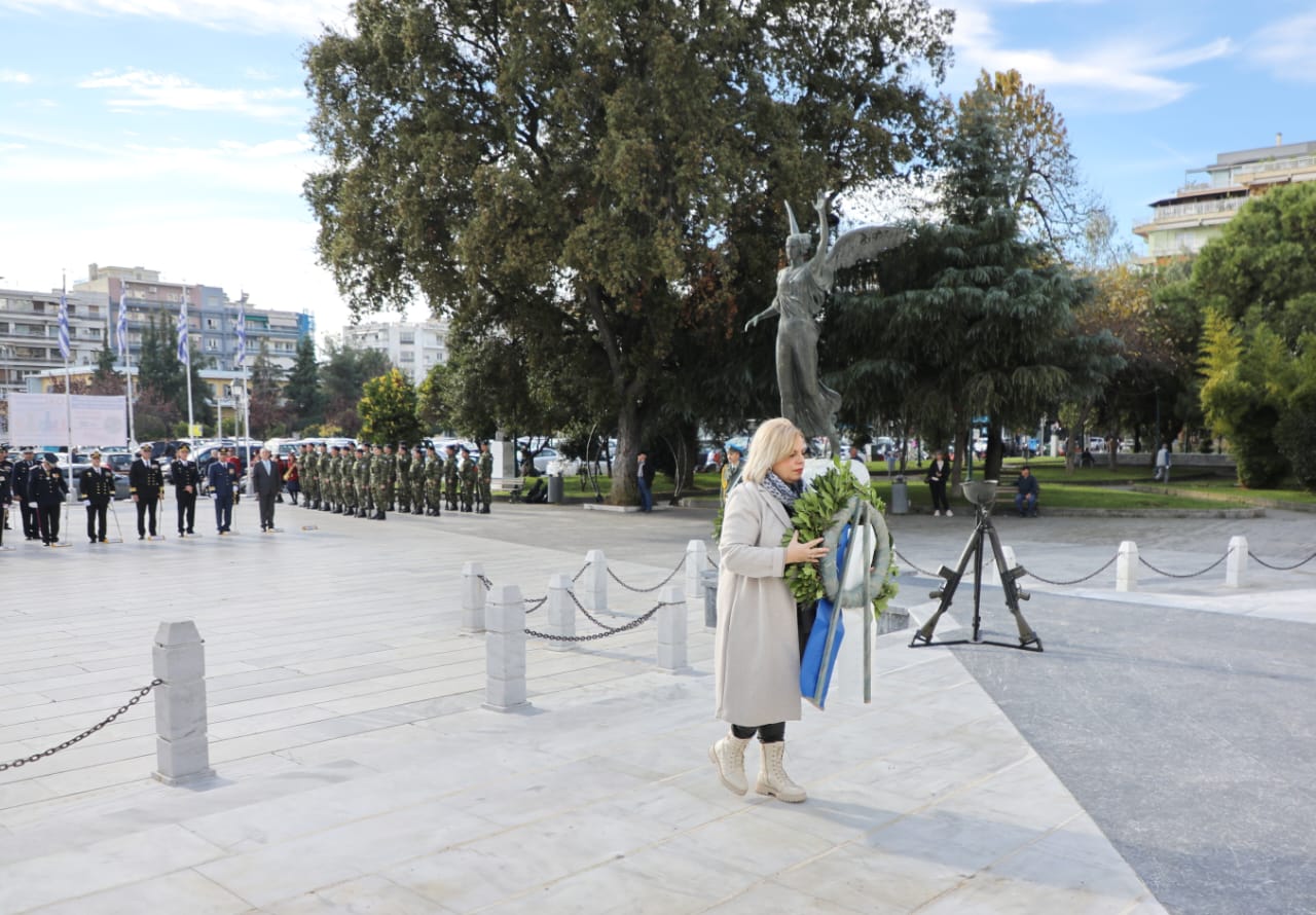 Οι «ΣΠΑΡΤΙΑΤΕΣ» τίμησαν την Ημέρα των Ενόπλων Δυνάμεων στην πόλη της Καβάλας