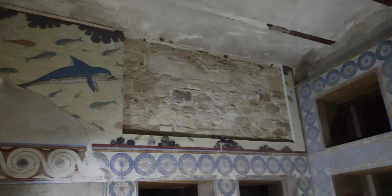 Όταν ο ισχυρός άνεμος ξεγυμνώνει την αδιαφορία των υπευθύνων στην Κνωσσό.