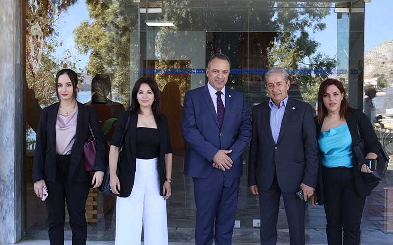 Επίσκεψη του προέδρου της Κ.Ο. «ΣΠΑΡΤΙΑΤΕΣ» Βασίλειου Στίγκα στο Αρχηγείο Στόλου