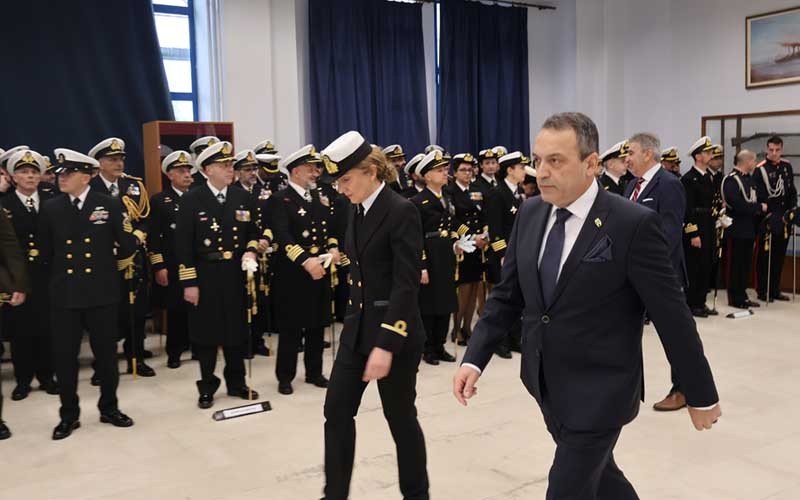Ο Πρόεδρος της Κ.Ο. ΣΠΑΡΤΙΑΤΕΣ στον επίσημο εορτασμό του Προστάτη του Πολεμικού Ναυτικού Αγίου Νικολάου