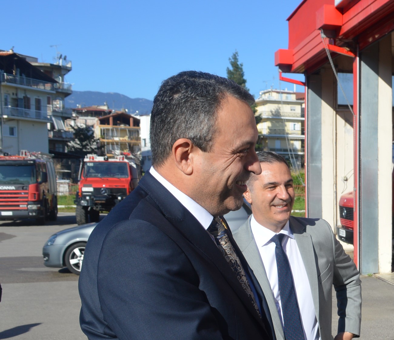 Επίσκεψη Κλιμακίου Πολιτικού Φορέα «ΣΠΑΡΤΙΑΤΕΣ» με επικεφαλής τον Πρόεδρο, Β. Στίγκα, στην Πυροσβεστική Υπηρεσία Λιβαδειάς