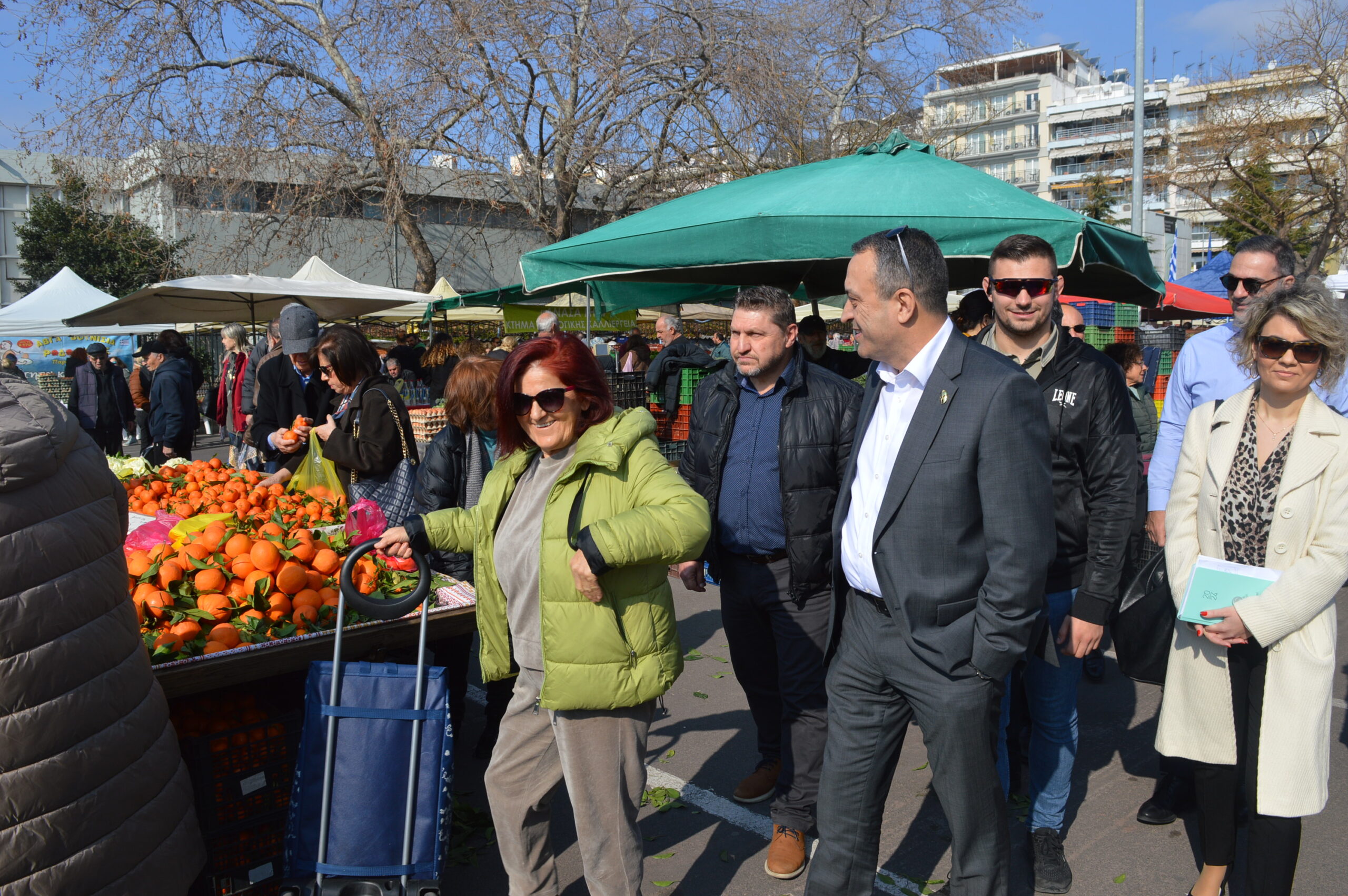 Περιοδεία του Πολιτικού Φορέα «ΣΠΑΡΤΙΑΤΕΣ» στην Καβάλα με επικεφαλής τον Πρόεδρο της Κ.Ο. Βασίλη Στίγκα