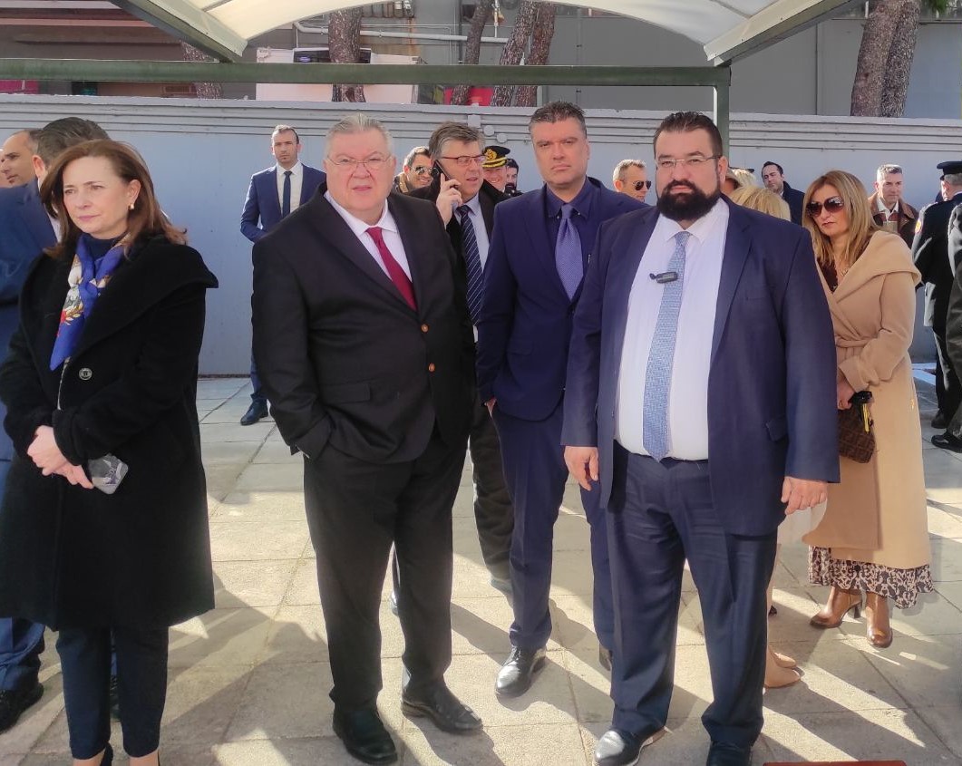 Οι «ΣΠΑΡΤΙΑΤΕΣ» στην Τελετή παράδοσης - παραλαβής Αρχηγίας Πυροσβεστικού Σώματος