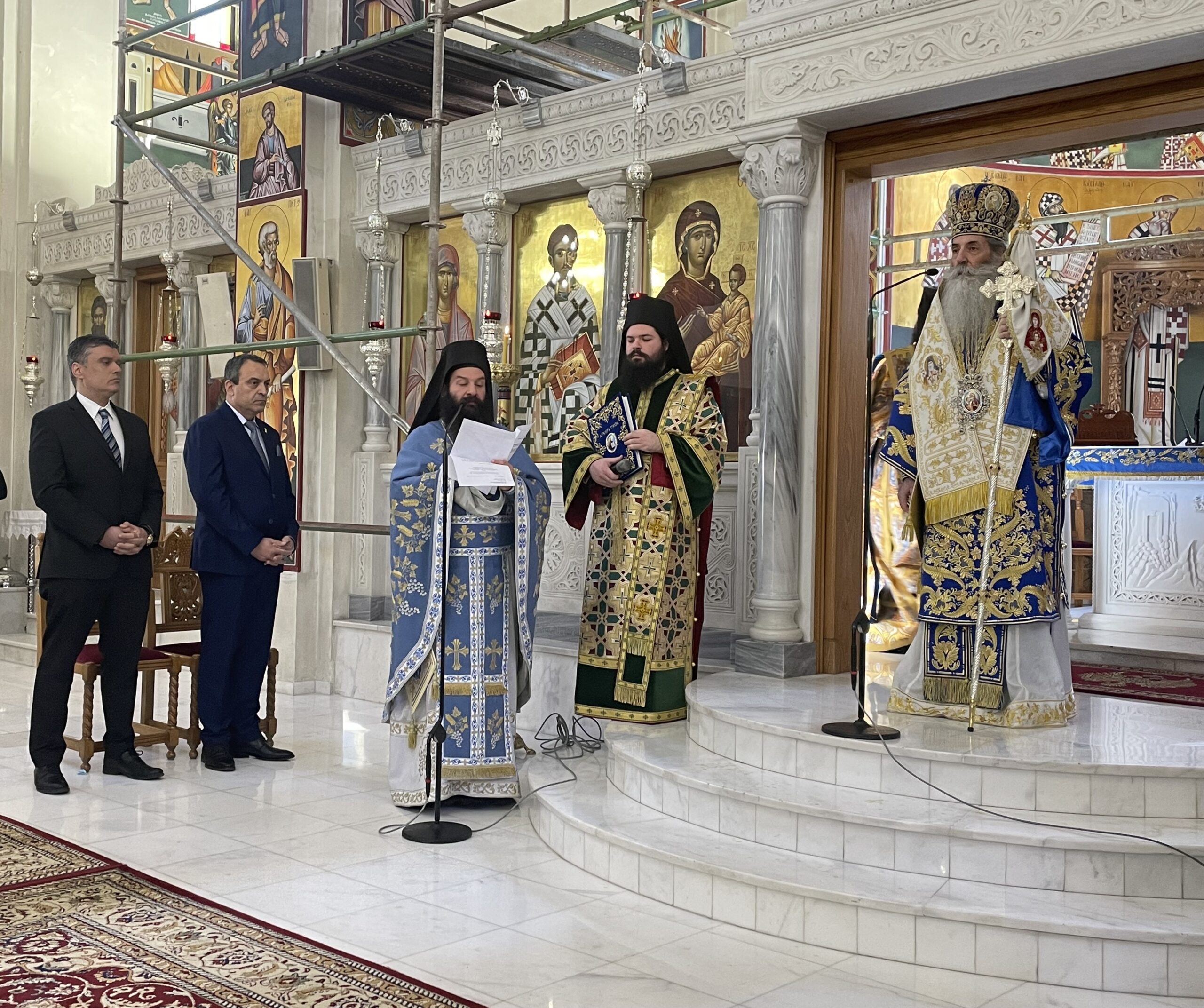 Οι «ΣΠΑΡΤΙΑΤΕΣ» στο Κήρυγμα του Σεβασμιωτάτου Μητροπολίτου Πειραιώς κ. Σεραφείμ στον Ιερό Ναό Αγίου Ελευθερίου Καμινίων