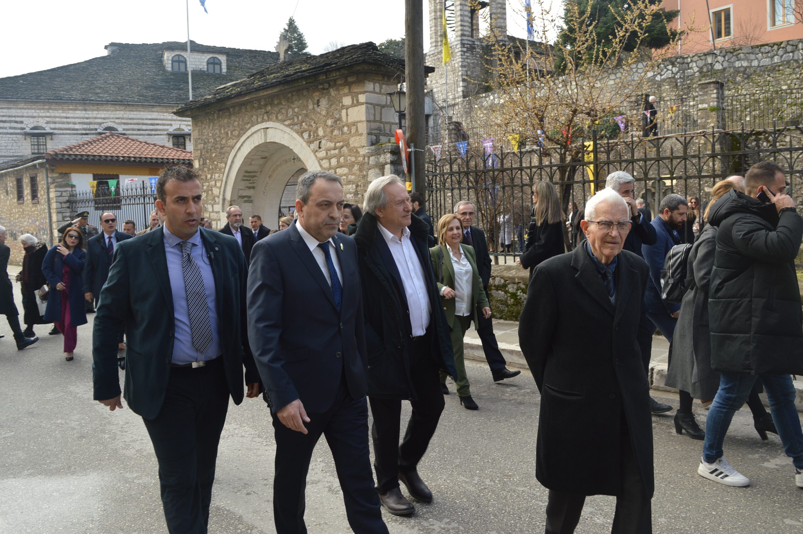 Ο Πολιτικός Φορέας «ΣΠΑΡΤΙΑΤΕΣ», με επικεφαλής τον Πρόεδρο της Κ.Ο. Βασίλη Στίγκα, στα Ελευθέρια των Ιωαννίνων