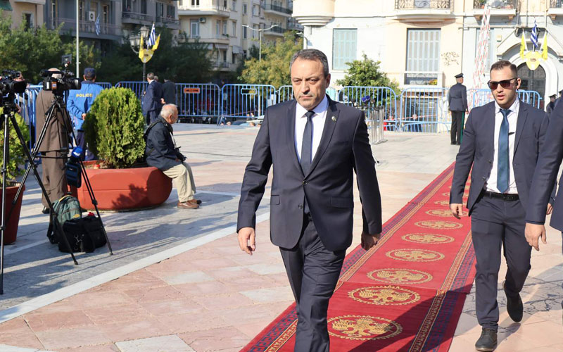 Ο Βασίλης Στίγκας στη Δοξολογία για την Επέτειο Απελευθερώσεως της Θεσσαλονίκης