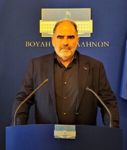 Στη φωτογραφία εικονίζεται ο Διονύσιος Βαλτογιάννης,ΒουλευτήςΑιτωλοακαρνανίας των «ΣΠΑΡΤΙΑΤΩΝ»