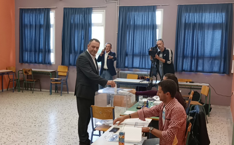  Β’ γύρος Δημοτικών & Περιφερειακών Εκλογών 2023: Στην Ηλιούπολη άσκησε το Εκλογικό του Δικαίωμα ο Πρόεδρος των «ΣΠΑΡΤΙΑΤΩΝ», Βασίλης Στίγκας