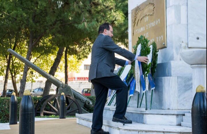  Θεσσαλονίκη: Οι «ΣΠΑΡΤΙΑΤΕΣ» κοντά στο προσωπικό των Ενόπλων Δυνάμεων – Κατάθεση Στεφάνου στο Ηρώο του Γ’ Σώματος Στρατού
