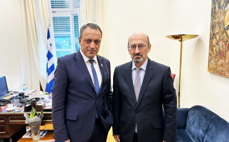  Συνάντηση Προέδρου «ΣΠΑΡΤΙΑΤΩΝ», Β. Στίγκα, με τον Πρέσβη της Αρμενίας – «Το Αρτσάχ δεν κείται μακράν!»
