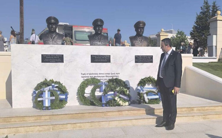  Ο Πρόεδρος των ΣΠΑΡΤΙΑΤΩΝ Βασίλης Στίγκας στην Κύπρο για τα 50 χρόνια της εισβολής του Αττίλα