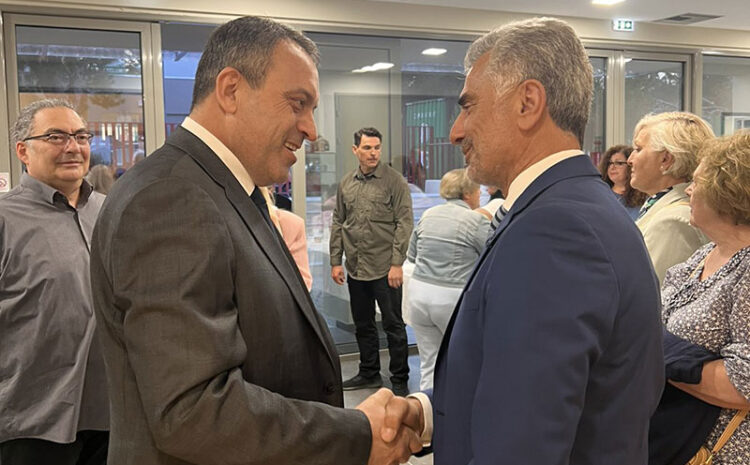 Ο Πρόεδρος των ΣΠΑΡΤΙΑΤΩΝ Βασίλης Στίγκας στην εκδήλωση Τιμής για τη Γενοκτονία των Ποντίων στο Λαύριο