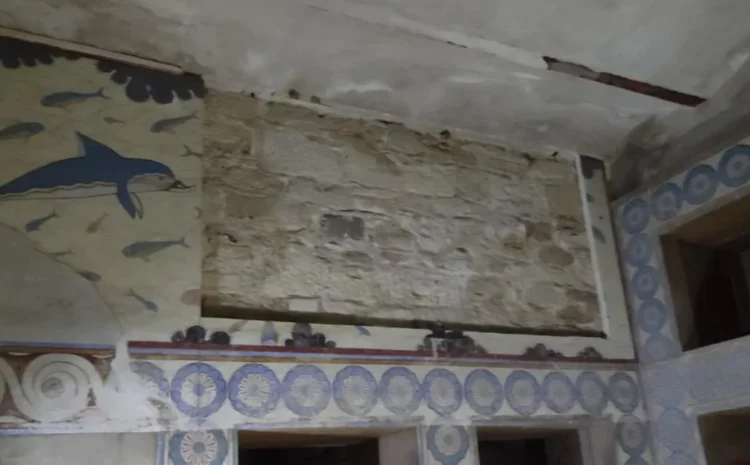 Όταν ο ισχυρός άνεμος ξεγυμνώνει την αδιαφορία των υπευθύνων στην Κνωσσό.